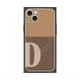 プレミアムパネル with MagSafe［ オリジナル - initial two tone - D brown ］