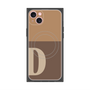 プレミアムパネル with MagSafe［ オリジナル - initial two tone - D brown ］