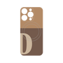 プレミアムパネル with MagSafe［ オリジナル - initial two tone - D brown ］