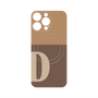 プレミアムパネル with MagSafe［ オリジナル - initial two tone - D brown ］