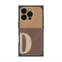 プレミアムパネル with MagSafe［ オリジナル - initial two tone - D brown ］
