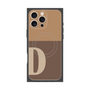 プレミアムパネル with MagSafe［ オリジナル - initial two tone - D brown ］