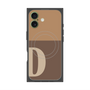 プレミアムパネル with MagSafe［ オリジナル - initial two tone - D brown ］