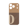プレミアムパネル with MagSafe［ オリジナル - initial two tone - D brown ］