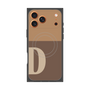 プレミアムパネル with MagSafe［ オリジナル - initial two tone - D brown ］