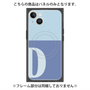 プレミアムパネル with MagSafe［ オリジナル - initial two tone - D blue ］