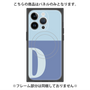 プレミアムパネル with MagSafe［ オリジナル - initial two tone - D blue ］