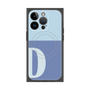プレミアムパネル with MagSafe［ オリジナル - initial two tone - D blue ］