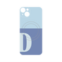 プレミアムパネル with MagSafe［ オリジナル - initial two tone - D blue ］