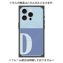 プレミアムパネル with MagSafe［ オリジナル - initial two tone - D blue ］
