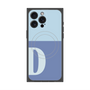 プレミアムパネル with MagSafe［ オリジナル - initial two tone - D blue ］