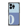 プレミアムパネル with MagSafe［ オリジナル - initial two tone - D blue ］