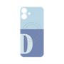 プレミアムパネル with MagSafe［ オリジナル - initial two tone - D blue ］