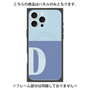 プレミアムパネル with MagSafe［ オリジナル - initial two tone - D blue ］