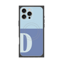 プレミアムパネル with MagSafe［ オリジナル - initial two tone - D blue ］