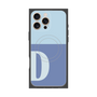 プレミアムパネル with MagSafe［ オリジナル - initial two tone - D blue ］