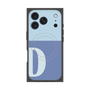 プレミアムパネル with MagSafe［ オリジナル - initial two tone - D blue ］