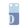 プレミアムパネル with MagSafe［ オリジナル - initial two tone - D blue ］
