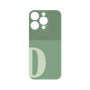 プレミアムパネル with MagSafe［ オリジナル - initial two tone - D green ］