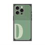 プレミアムパネル with MagSafe［ オリジナル - initial two tone - D green ］