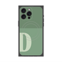 プレミアムパネル with MagSafe［ オリジナル - initial two tone - D green ］
