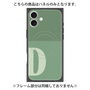 プレミアムパネル with MagSafe［ オリジナル - initial two tone - D green ］