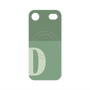 プレミアムパネル with MagSafe［ オリジナル - initial two tone - D green ］