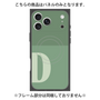 プレミアムパネル with MagSafe［ オリジナル - initial two tone - D green ］