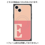 プレミアムパネル with MagSafe［ オリジナル - initial two tone - E pink ］