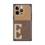 プレミアムパネル with MagSafe［ オリジナル - initial two tone - E brown ］