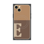 プレミアムパネル with MagSafe［ オリジナル - initial two tone - E brown ］