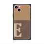プレミアムパネル with MagSafe［ オリジナル - initial two tone - E brown ］