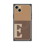 プレミアムパネル with MagSafe［ オリジナル - initial two tone - E brown ］