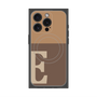 プレミアムパネル with MagSafe［ オリジナル - initial two tone - E brown ］