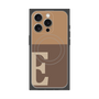 プレミアムパネル with MagSafe［ オリジナル - initial two tone - E brown ］