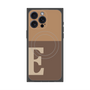 プレミアムパネル with MagSafe［ オリジナル - initial two tone - E brown ］