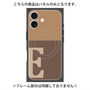 プレミアムパネル with MagSafe［ オリジナル - initial two tone - E brown ］