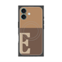 プレミアムパネル with MagSafe［ オリジナル - initial two tone - E brown ］