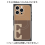 プレミアムパネル with MagSafe［ オリジナル - initial two tone - E brown ］