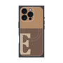 プレミアムパネル with MagSafe［ オリジナル - initial two tone - E brown ］