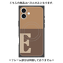 プレミアムパネル with MagSafe［ オリジナル - initial two tone - E brown ］