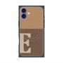 プレミアムパネル with MagSafe［ オリジナル - initial two tone - E brown ］