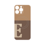プレミアムパネル with MagSafe［ オリジナル - initial two tone - E brown ］