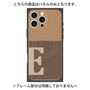 プレミアムパネル with MagSafe［ オリジナル - initial two tone - E brown ］