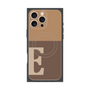 プレミアムパネル with MagSafe［ オリジナル - initial two tone - E brown ］