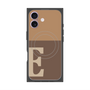 プレミアムパネル with MagSafe［ オリジナル - initial two tone - E brown ］
