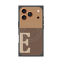 プレミアムパネル with MagSafe［ オリジナル - initial two tone - E brown ］