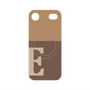 プレミアムパネル with MagSafe［ オリジナル - initial two tone - E brown ］