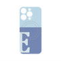 プレミアムパネル with MagSafe［ オリジナル - initial two tone - E blue ］