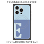 プレミアムパネル with MagSafe［ オリジナル - initial two tone - E blue ］